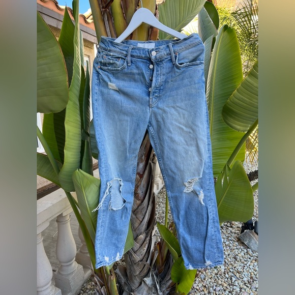 Mother Superior The Tomcat The Confession Made in USA Blue Jean Denim Distressed - Picture 4 of 9